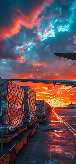 Operações de carga e logística